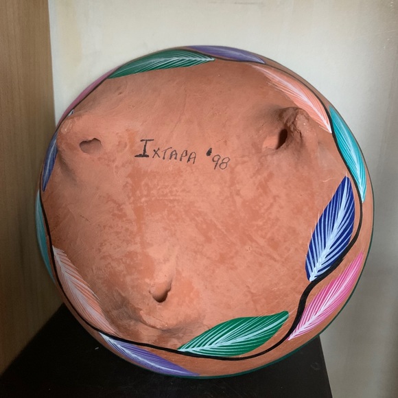 Mexican painted terracotta - Picture 3 of 4